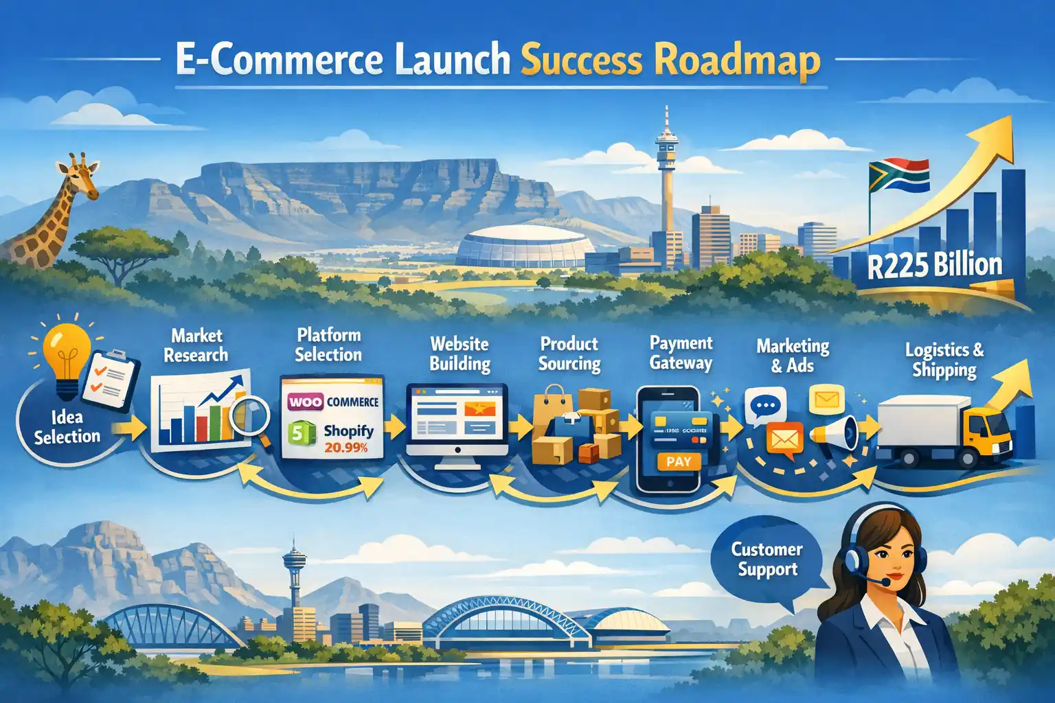Ecommerce launch step by step to big profits